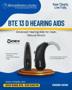 BTE 13 D Widex Hearing Aids