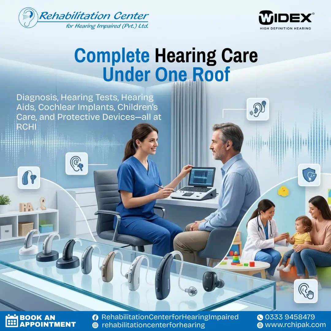 Top Audiologists in Rawalpindi Expert Hearing Tests & Aids​