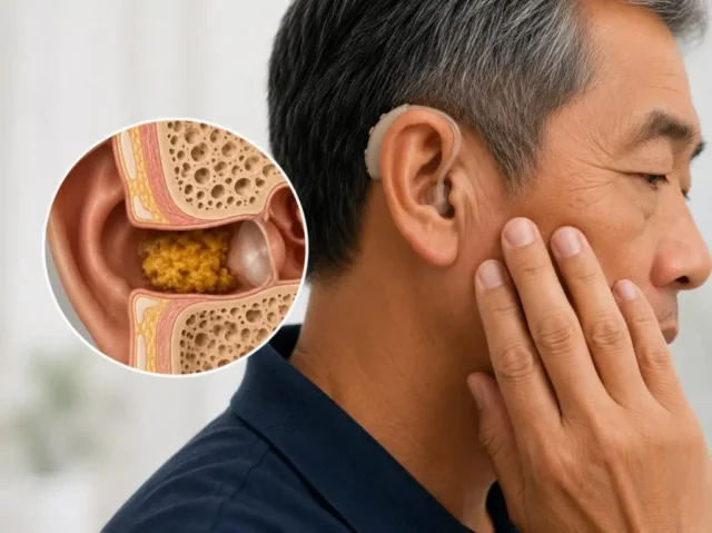 Earwax and hearing aid problem